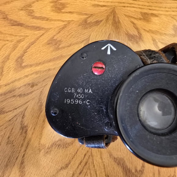 Vintage 1944 WW2 Binoculars 7x50 Research Enterprises Limited (REL) - Picture 5 of 10